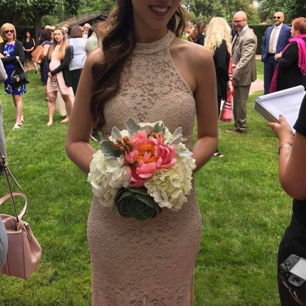 Lace maxi dress